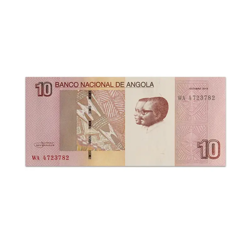Angola 10 kwanza 2012