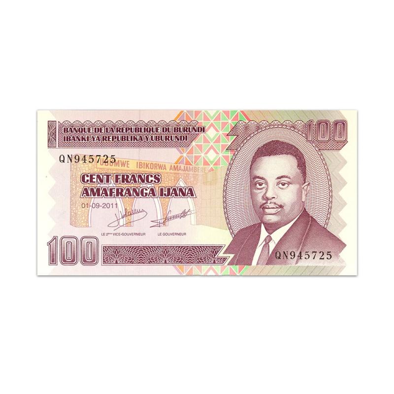 Burundi 100 Francs 2011