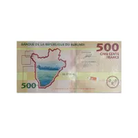 Burundi 500 Francs 2018