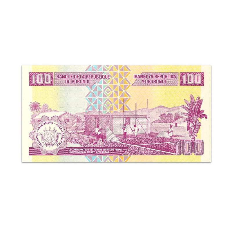 Burundi 100 Francs 2011