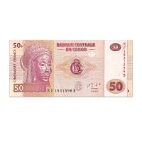 CONGO DEMOCRATIC REPUBLIC 50 FRANCS 2013