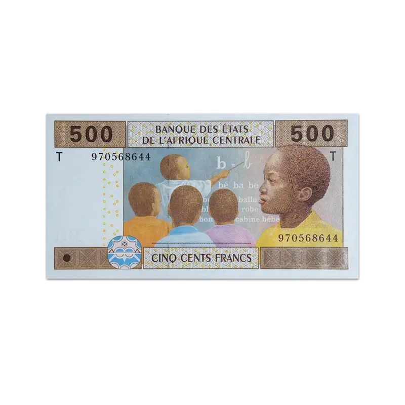 Republic of Congo 500 Francs 2002