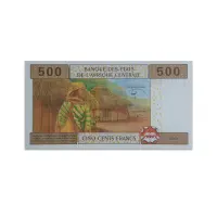 Republic of Congo 500 Francs 2002