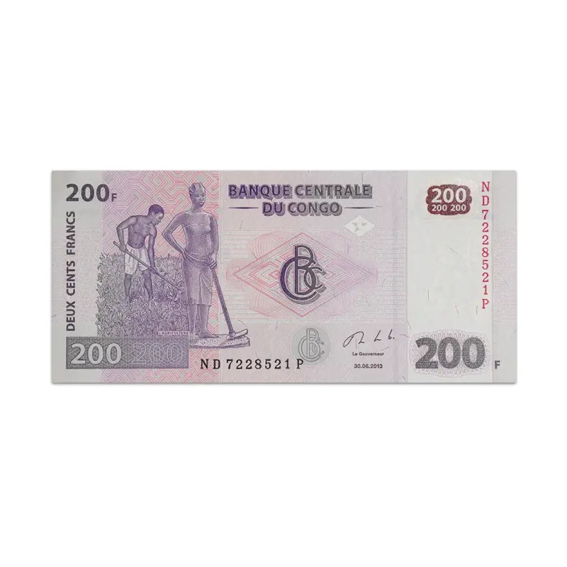 Congo 200 Francs 2013