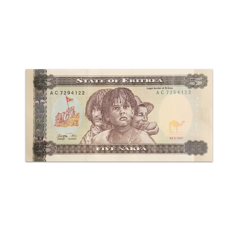 Eritrea 5 Nakfa 1997