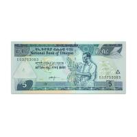 Ethiopia 5 Birr 2017