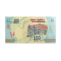 Madagascar 100 Ariary 2017