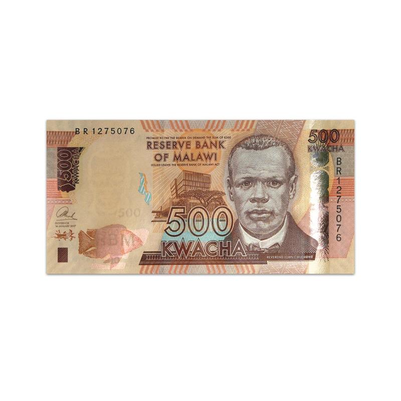 Malawi 500 Kwacha 2022
