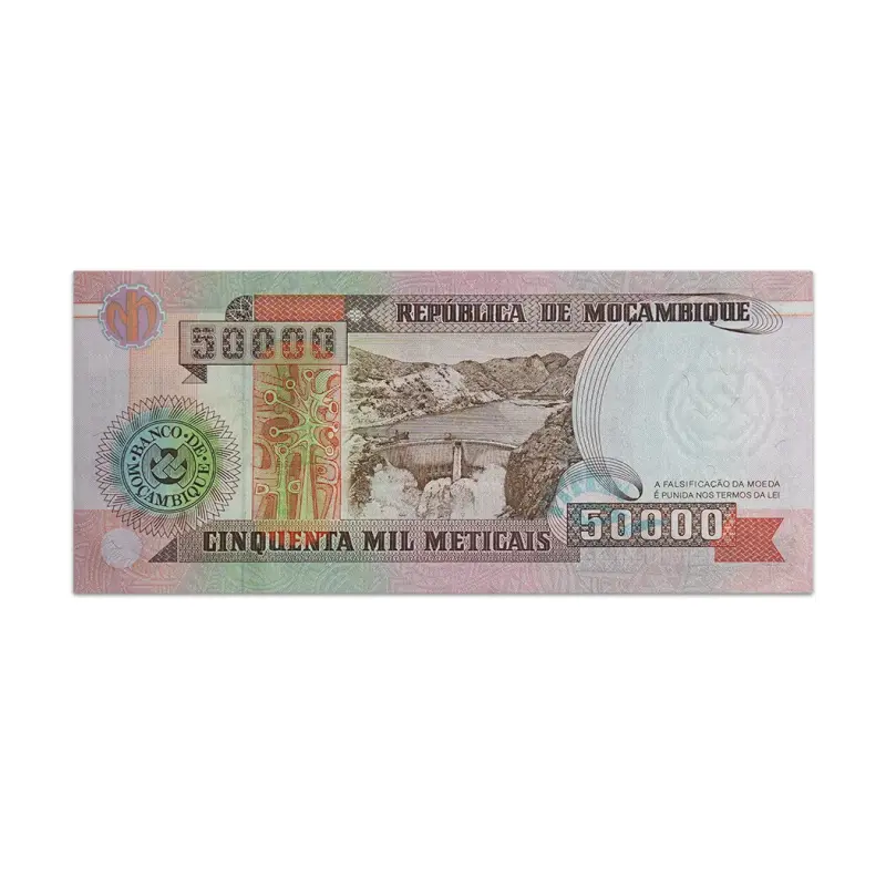 MOZAMBIQUE 50000 METICAIS 1993