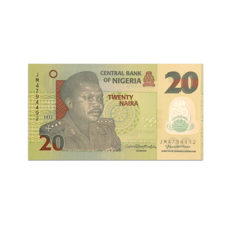 Nigeria 20 Naira 2021