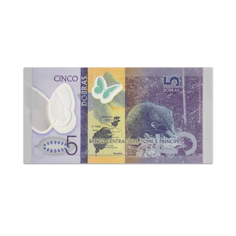 Sao Tome E Principe 5 Dobras 2016