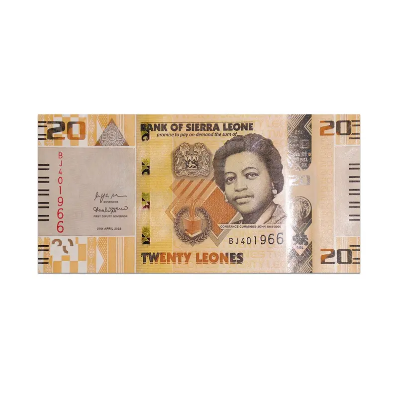 Sierra Leone 20 Leone 2022