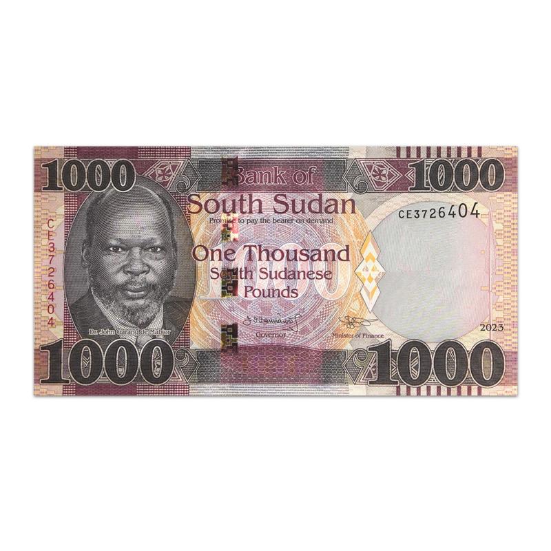 South Sudan 1000 Pounds 2021