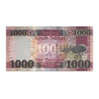 South Sudan 1000 Pounds 2021
