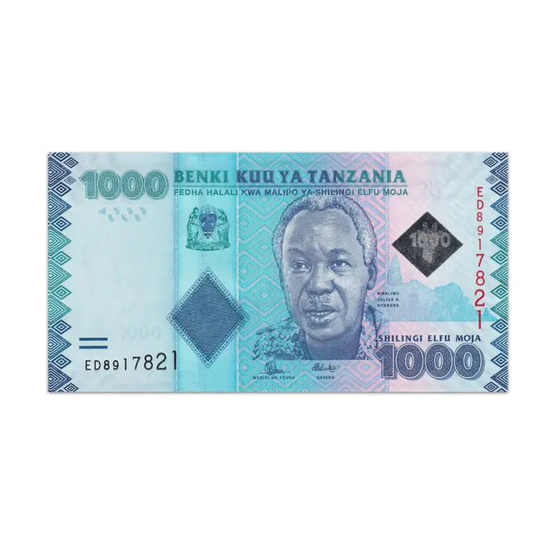TANZANIA 1000 SHILLINGS 2019