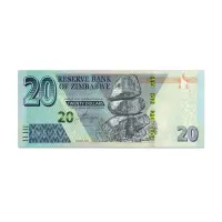 ZIMBABWE 20 DOLLARS 2020