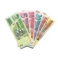 Zimbabwe 2-100 Dollars 2019-2020 Set of 6 Notes