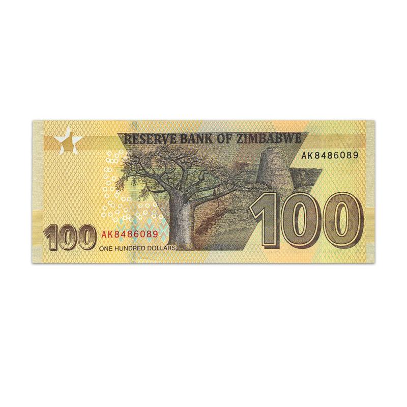 ZIMBABWE 100 DOLLARS 2020