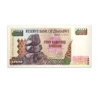 ZIMBABWE 500 DOLLARS 2001