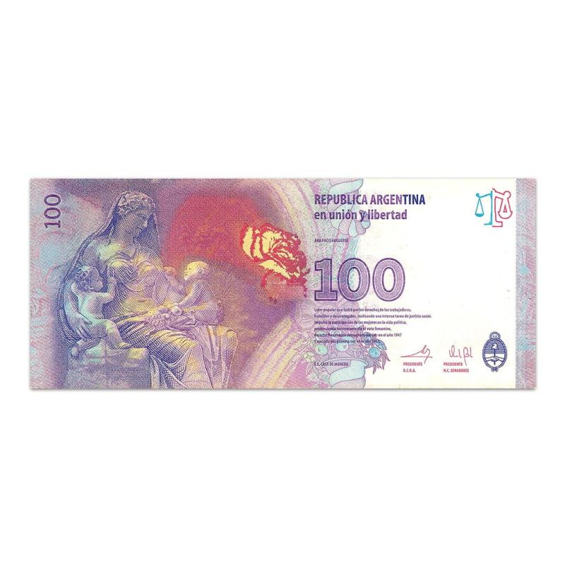 ARGENTINA 100 PESOS commemorative Issue 2012