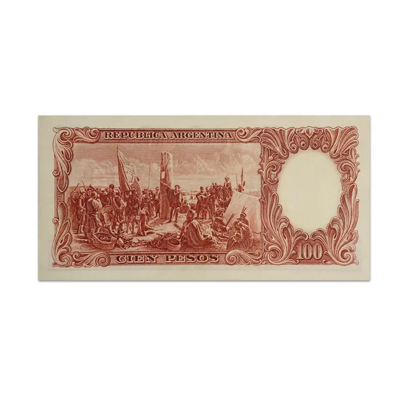 Argentina Rare 100 Pesos 1963
