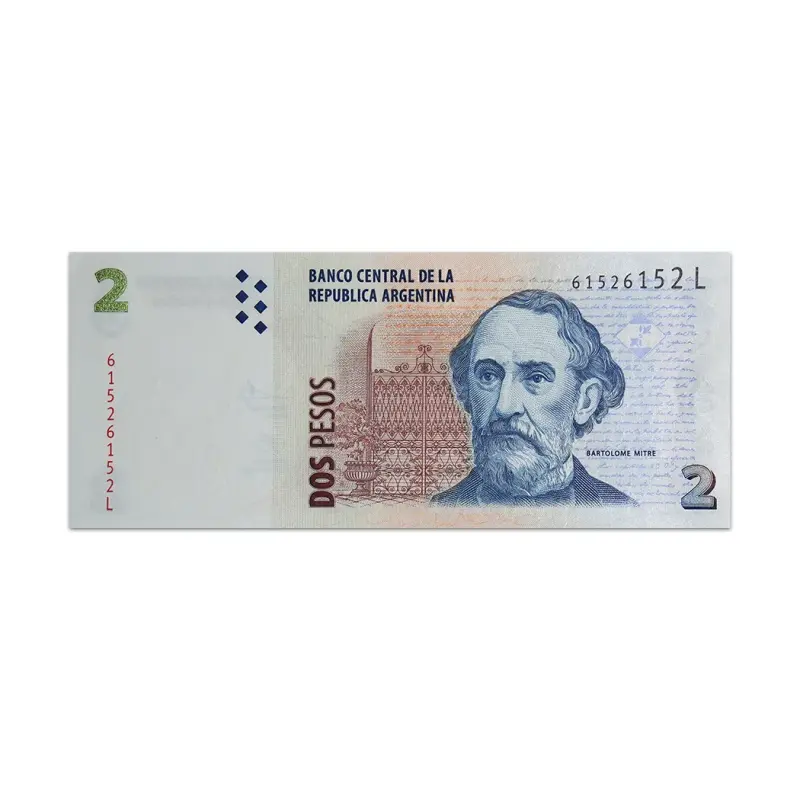 ARGENTINA 2 PESOS 2002
