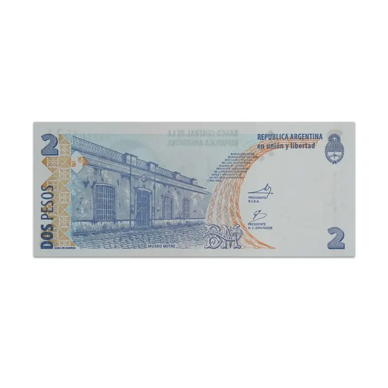 ARGENTINA 2 PESOS 2002