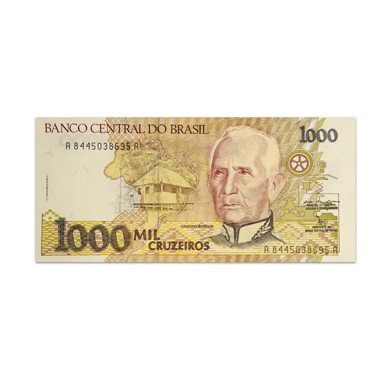 Brazil 1000 Cruzeiros 1990