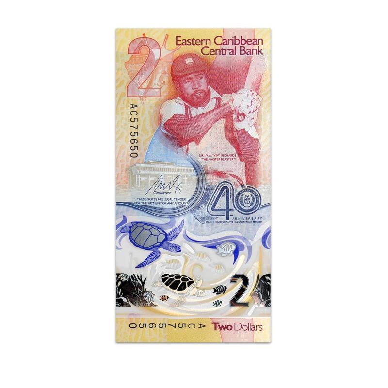 Eastern Caribbean States 2 Dollar 2023