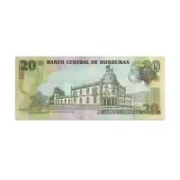 Honduras 20 lempiras 2012