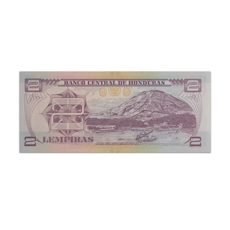 Honduras 2 lempiras 2019