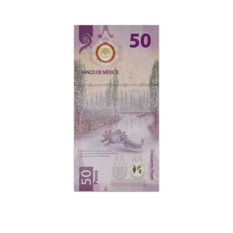 Mexico 50 Pesos 2021 Commemorative Banknote
