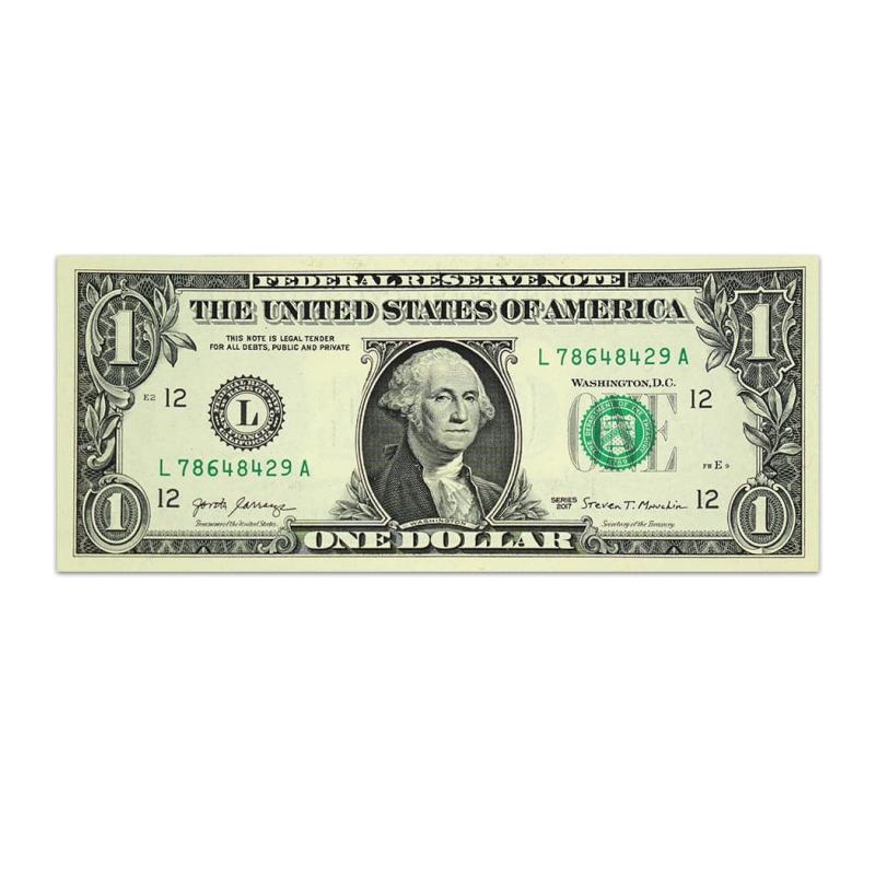 United States of America 1 Dollar 2017 - 786 Serial