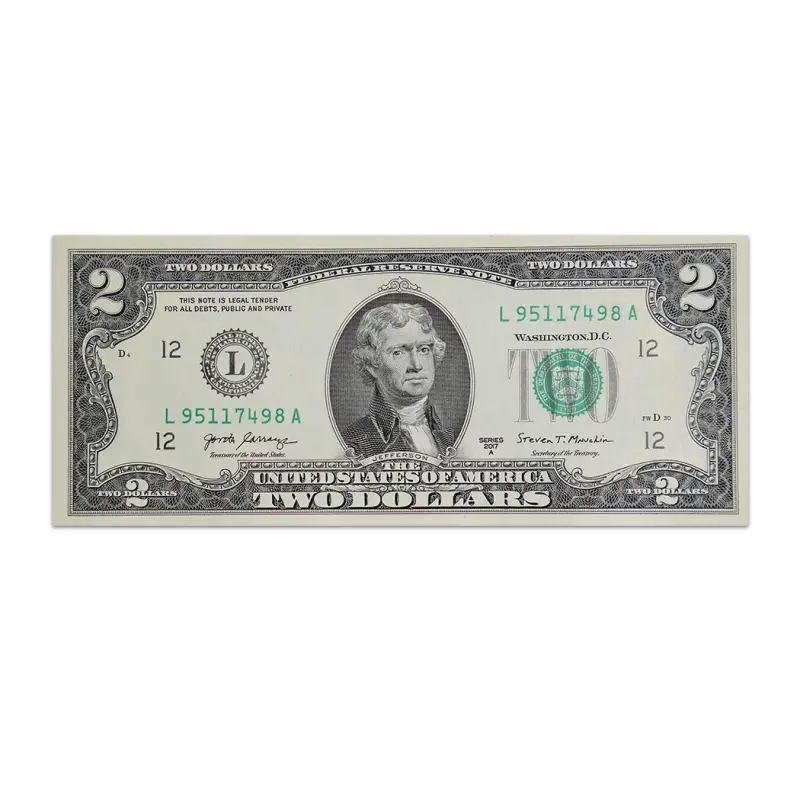 United States of America 2 Dollar 2017