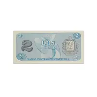 Venezuela 2 Bolivares 1989