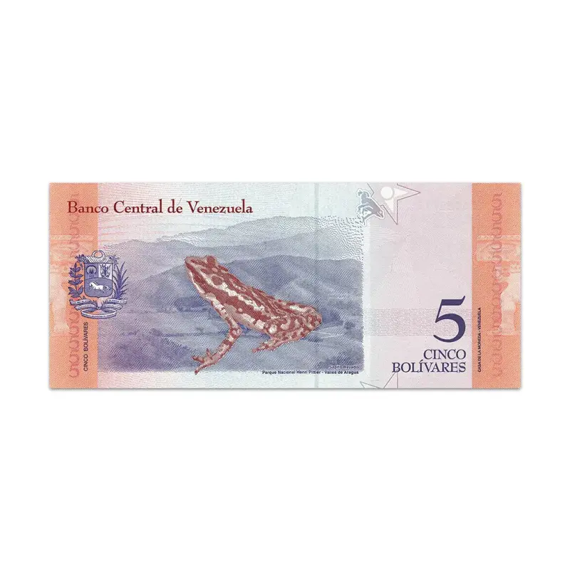 Venezuela 5 Bolivares 2018