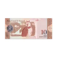 VENEZUELA 10 BOLIVERS 2014