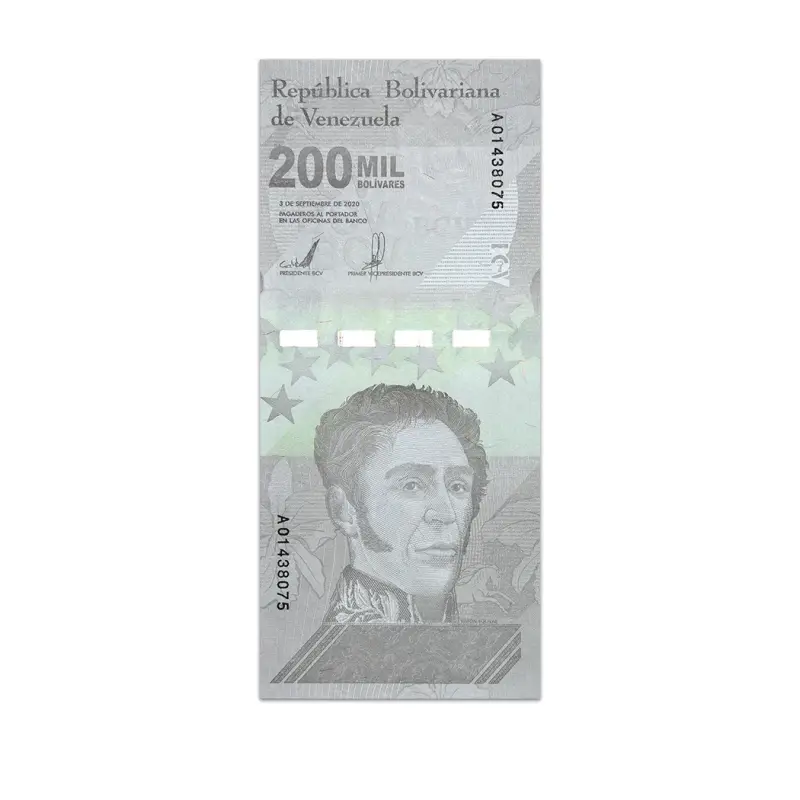 VENEZUELA 200 Mil BOLIVARES 2020
