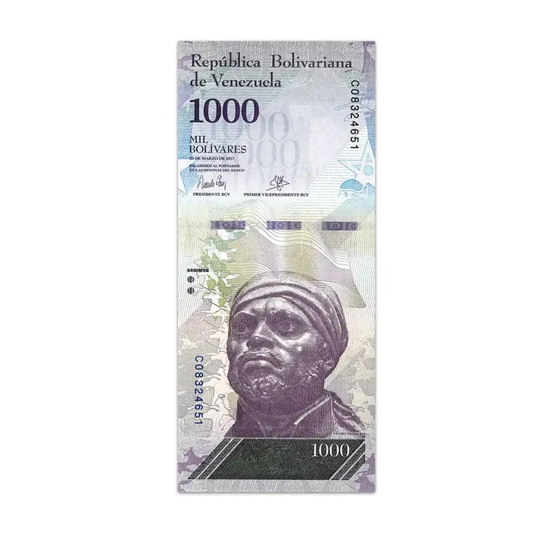 Venezuela 1000 Bolivares 2017