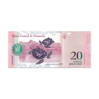 VENEZUELA 20 BOLIVERS 2014