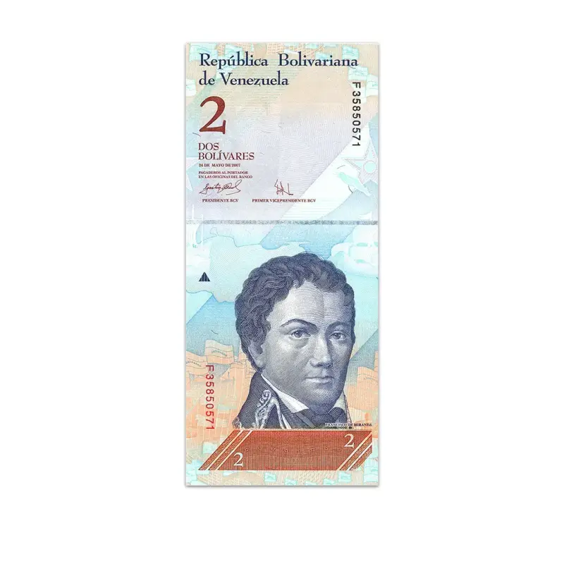 Venezuela 2 Bolivares 2012