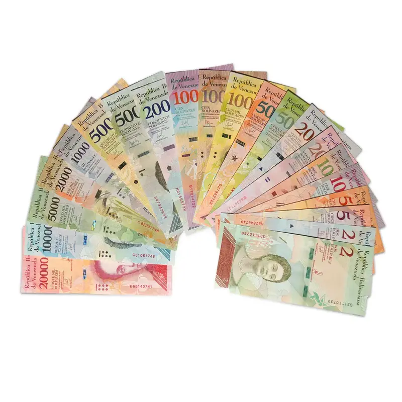 Venezuela 2- 20000 Bolivares set of 21 Bank Notes