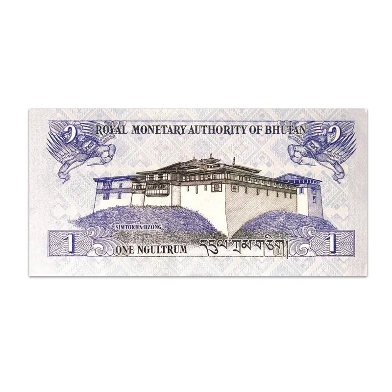BHUTAN 1 NGULTRUM 2019