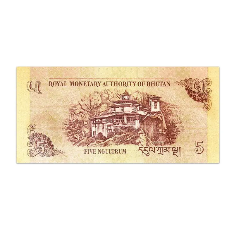 Bhutan 5 Ngultrum 2015