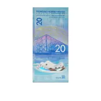 China 20 Yuan 2022 Winter Olympics Commemorative Banknote