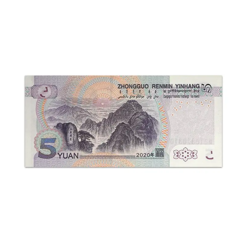 China 5 Yuan 2020