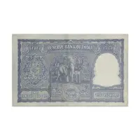 India 100 Rs Rare Fafda Elephant Issue B Rama Rau 1953 G3