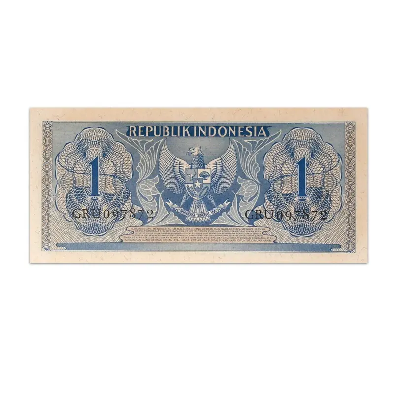 Indonesia 1 Rupiah 1956