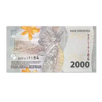 Indonesia 2000 Rupiah 2022