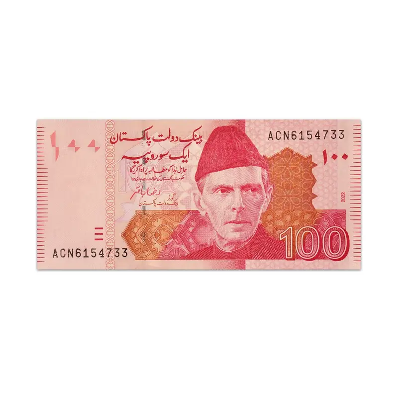Pakistan 100 Rupees 2022